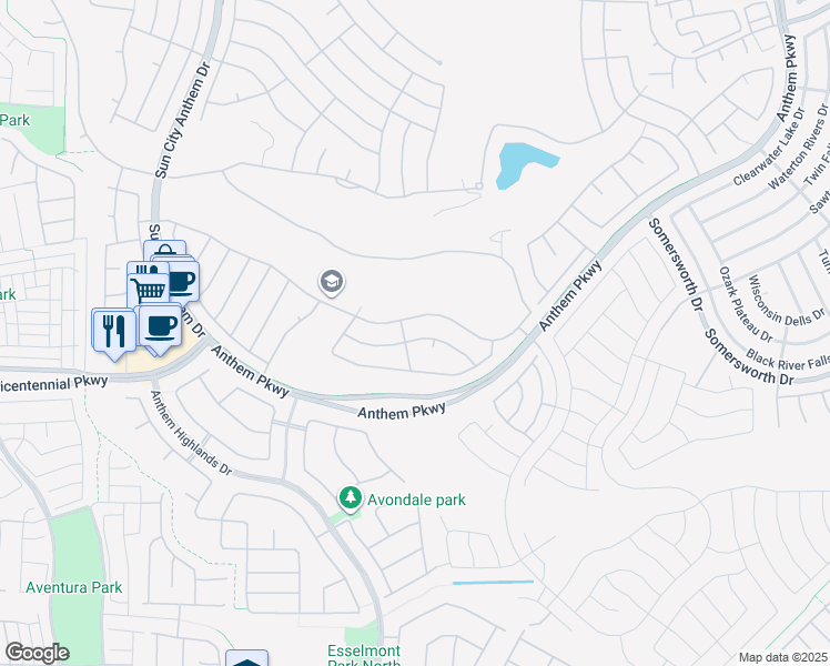map of restaurants, bars, coffee shops, grocery stores, and more near 2794 Sapphire Desert Drive in Henderson