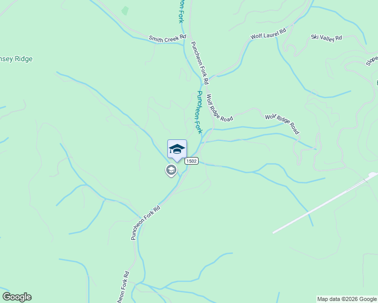 map of restaurants, bars, coffee shops, grocery stores, and more near 3359 Puncheon Fork Road in Mars Hill