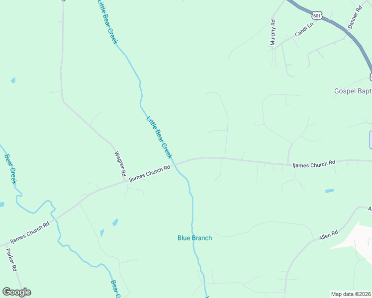 map of restaurants, bars, coffee shops, grocery stores, and more near 476 Ijames Church Road in Mocksville