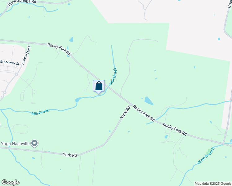 map of restaurants, bars, coffee shops, grocery stores, and more near 2506 Rocky Fork Road in Nolensville