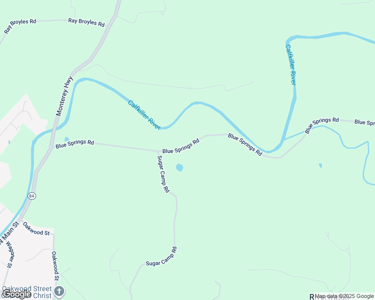 map of restaurants, bars, coffee shops, grocery stores, and more near 752 Blue Springs Road in Sparta
