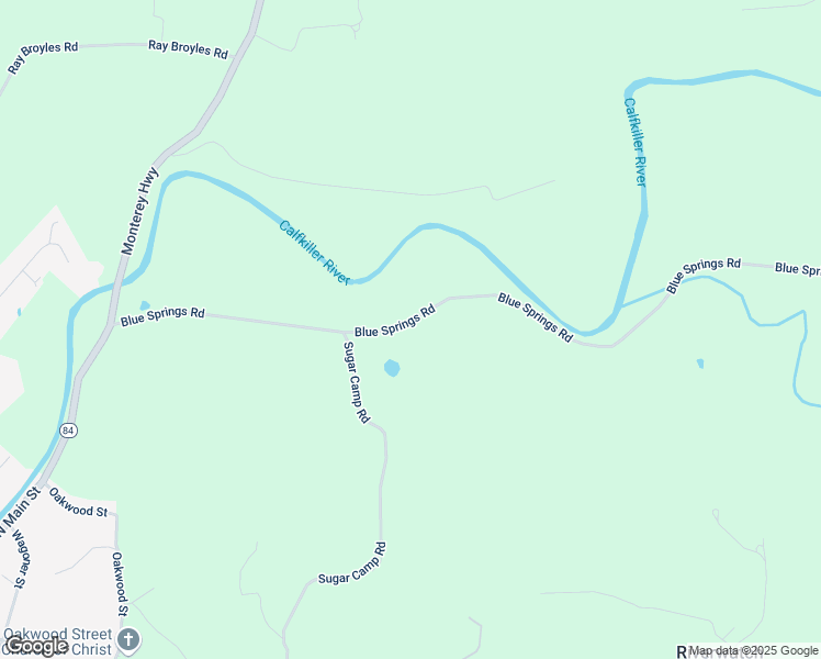 map of restaurants, bars, coffee shops, grocery stores, and more near 752 Blue Springs Road in Sparta