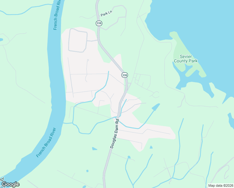 map of restaurants, bars, coffee shops, grocery stores, and more near 1306 Green Court in Sevierville