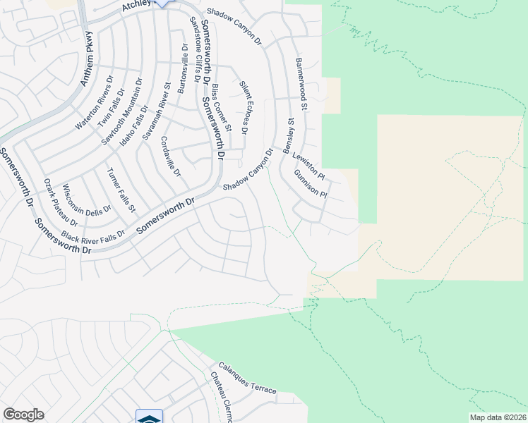 map of restaurants, bars, coffee shops, grocery stores, and more near 2336 Orangeburg Place in Henderson