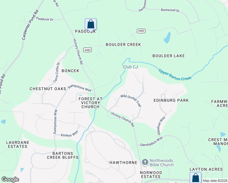 map of restaurants, bars, coffee shops, grocery stores, and more near 2612 Scarlet Sage Court in Raleigh