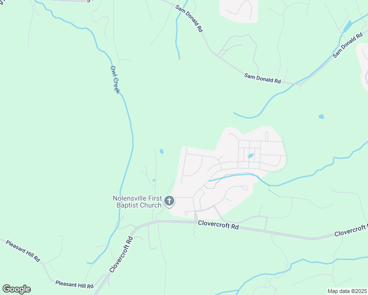 map of restaurants, bars, coffee shops, grocery stores, and more near 1200 Spruell Drive in Nolensville
