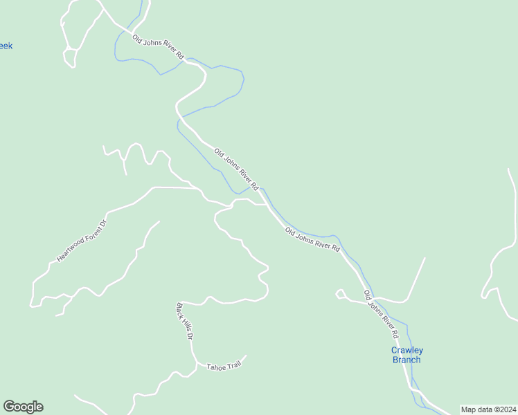 map of restaurants, bars, coffee shops, grocery stores, and more near 2093 Old Johns River Road in Collettsville