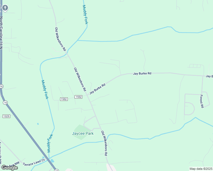 map of restaurants, bars, coffee shops, grocery stores, and more near 190 Jay Burke Road in Township of Taylorsville