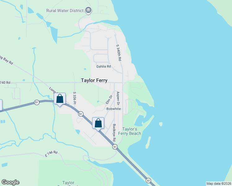 map of restaurants, bars, coffee shops, grocery stores, and more near 74076 Buckeye Road in Wagoner