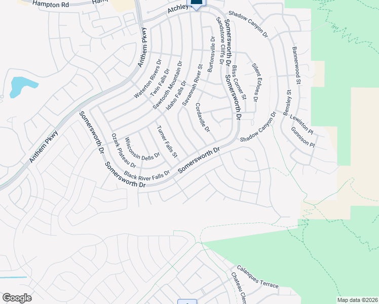 map of restaurants, bars, coffee shops, grocery stores, and more near 2288 Merrimack Valley Avenue in Henderson