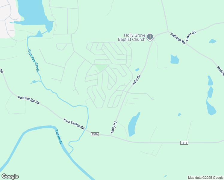 map of restaurants, bars, coffee shops, grocery stores, and more near 138 Manhato Drive in Spring Hope