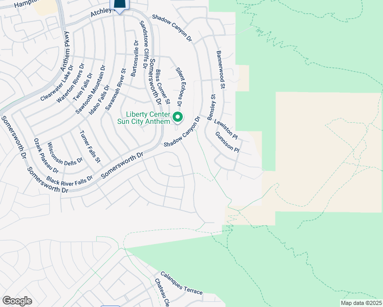 map of restaurants, bars, coffee shops, grocery stores, and more near 2324 Orangeburg Place in Henderson