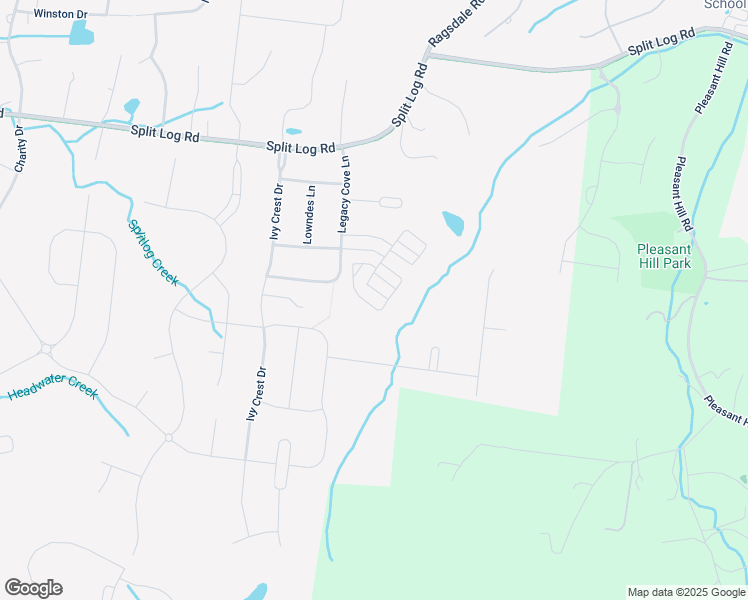 map of restaurants, bars, coffee shops, grocery stores, and more near 9554 Dresden Square in Brentwood