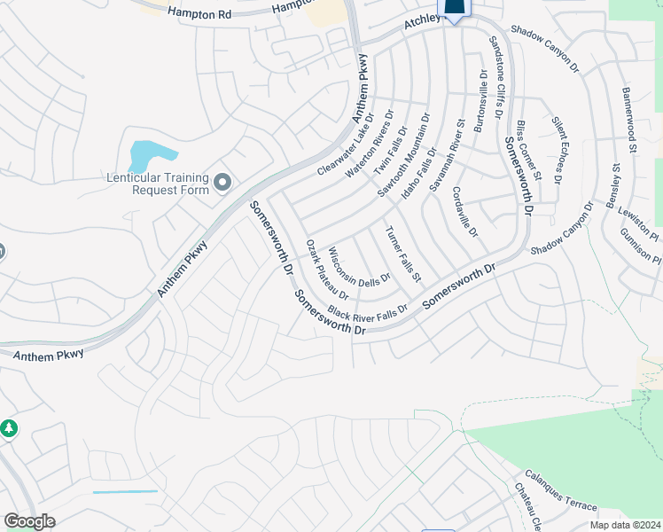 map of restaurants, bars, coffee shops, grocery stores, and more near 2369 Wisconsin Dells Drive in Henderson