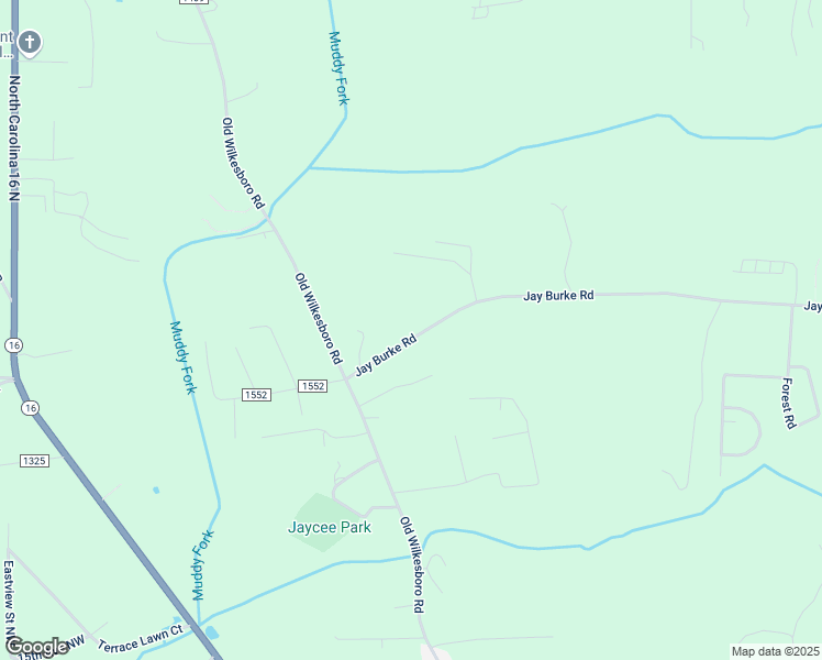 map of restaurants, bars, coffee shops, grocery stores, and more near 190 Jay Burke Road in Township of Taylorsville