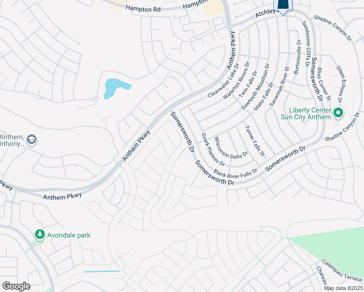 map of restaurants, bars, coffee shops, grocery stores, and more near 2435 Moonlight Valley Avenue in Henderson