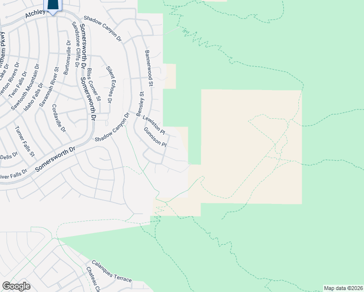 map of restaurants, bars, coffee shops, grocery stores, and more near 2380 Bensley Street in Henderson