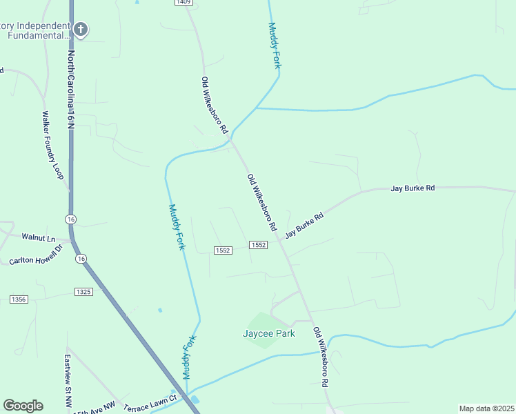 map of restaurants, bars, coffee shops, grocery stores, and more near 1678 Old Wilkesboro Road in Taylorsville