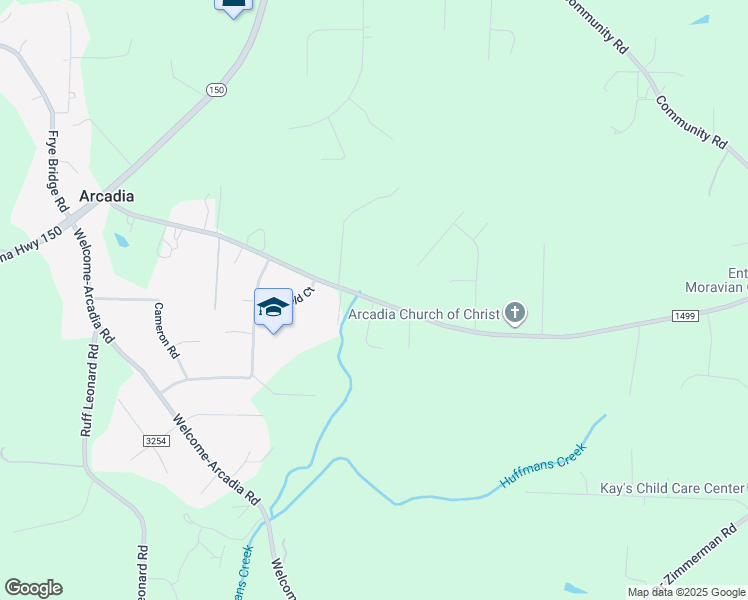 map of restaurants, bars, coffee shops, grocery stores, and more near 3845 Enterprise Road in Lexington