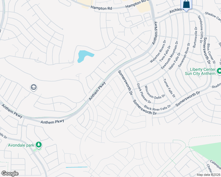 map of restaurants, bars, coffee shops, grocery stores, and more near 2494 Evening Twilight Avenue in Henderson