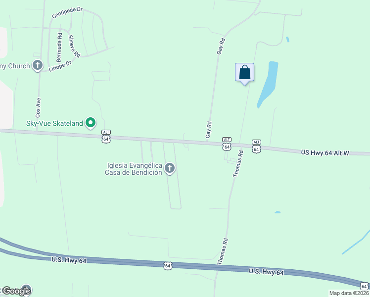 map of restaurants, bars, coffee shops, grocery stores, and more near 3400-3498 East Raleigh Boulevard in Rocky Mount