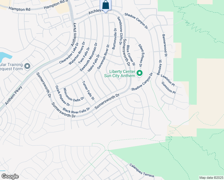 map of restaurants, bars, coffee shops, grocery stores, and more near 2292 Saxtons River Road in Henderson