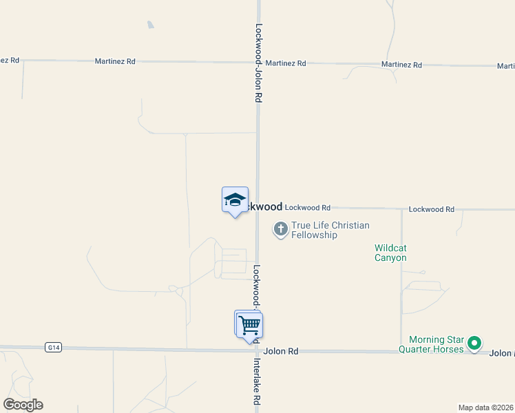 map of restaurants, bars, coffee shops, grocery stores, and more near 53500 Bradley Lockwood Road in Bradley