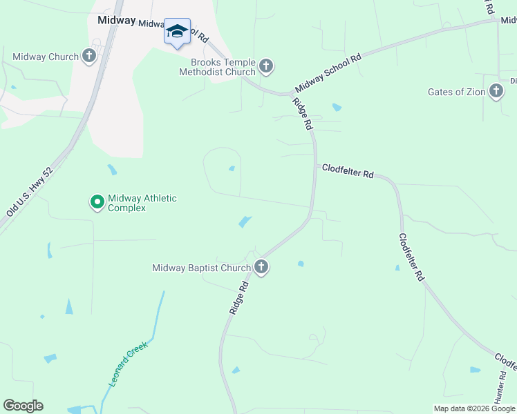 map of restaurants, bars, coffee shops, grocery stores, and more near 275 Ridgeway Lane in Lexington