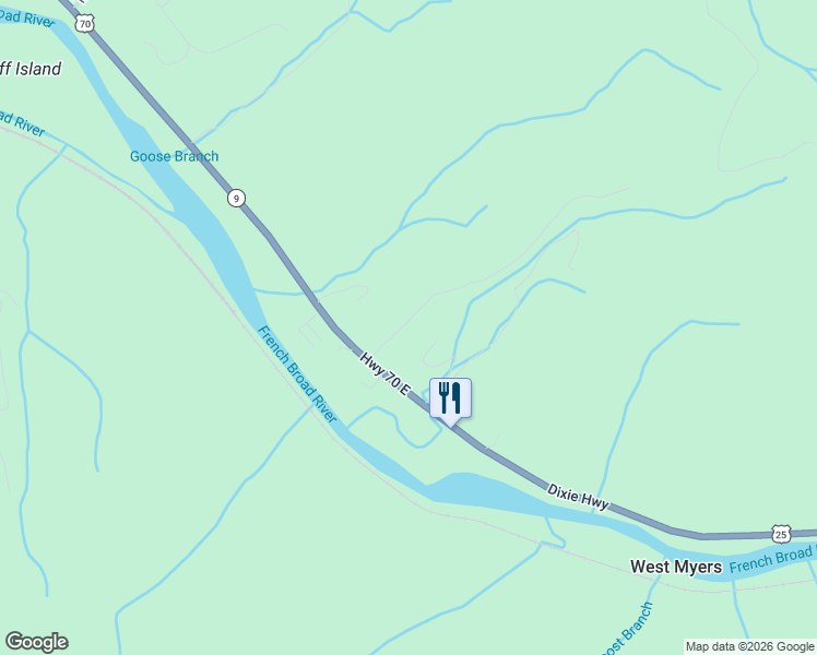 map of restaurants, bars, coffee shops, grocery stores, and more near 130 Curry Way in Del Rio