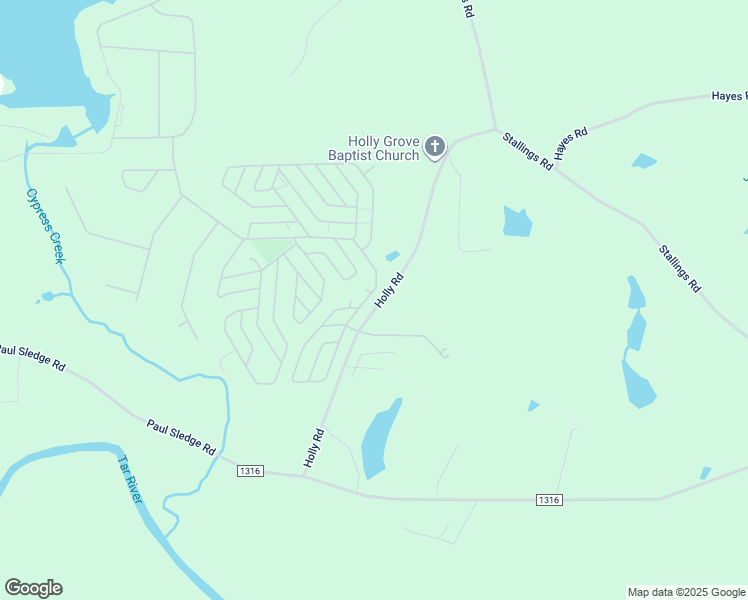 map of restaurants, bars, coffee shops, grocery stores, and more near 423 Osage Drive in Spring Hope