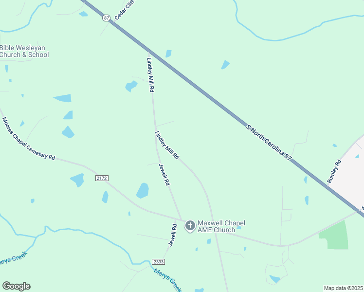 map of restaurants, bars, coffee shops, grocery stores, and more near 5464 Lindley Mill Road in Graham