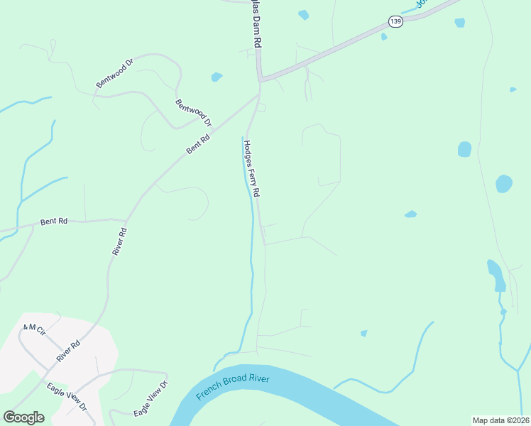 map of restaurants, bars, coffee shops, grocery stores, and more near 2755 Hodges Ferry Road in Kodak