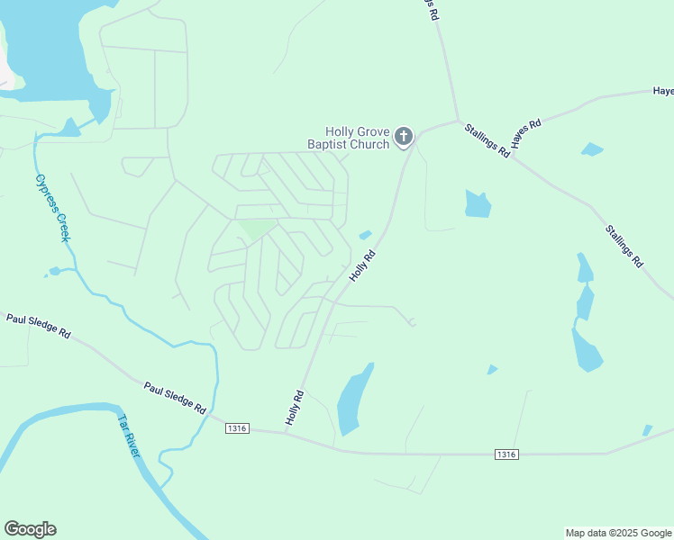 map of restaurants, bars, coffee shops, grocery stores, and more near 424 Osage Drive in Spring Hope
