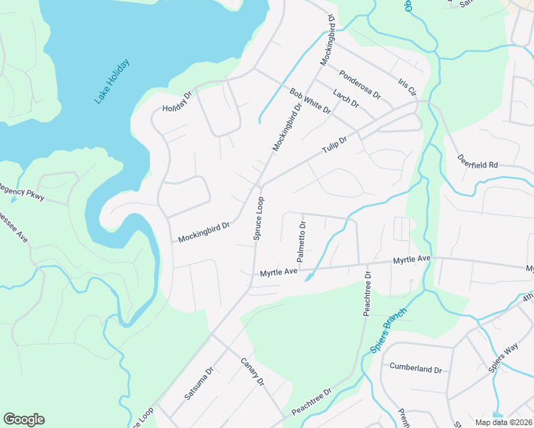 map of restaurants, bars, coffee shops, grocery stores, and more near 109 Spruce Loop in Fairfield Glade