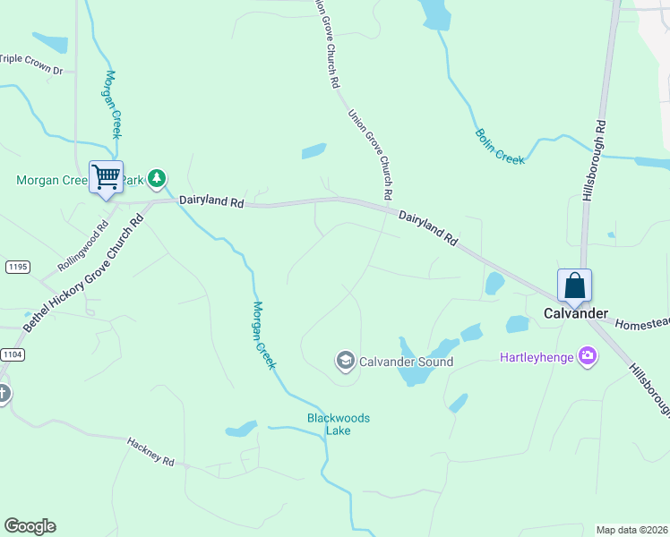 map of restaurants, bars, coffee shops, grocery stores, and more near 609 Valen Court in Chapel Hill