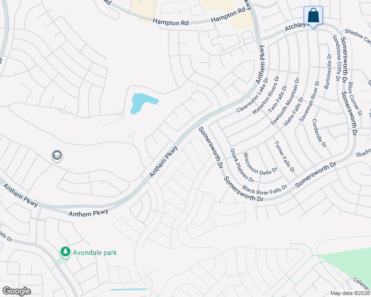 map of restaurants, bars, coffee shops, grocery stores, and more near 2312 Peaceful Moon Street in Henderson