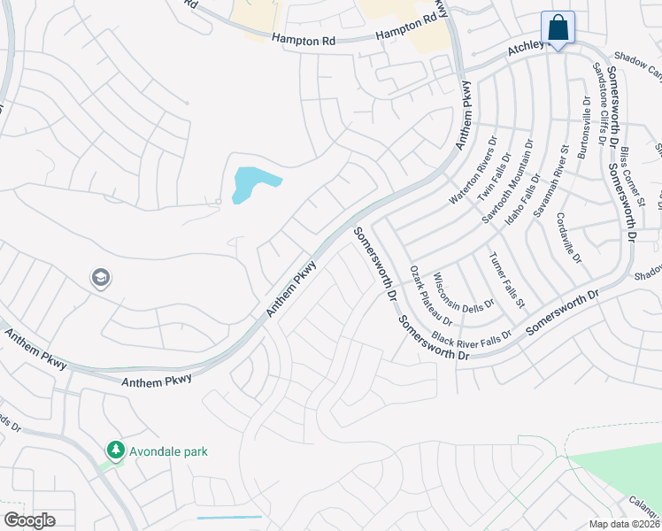 map of restaurants, bars, coffee shops, grocery stores, and more near 2312 Peaceful Moon Street in Henderson