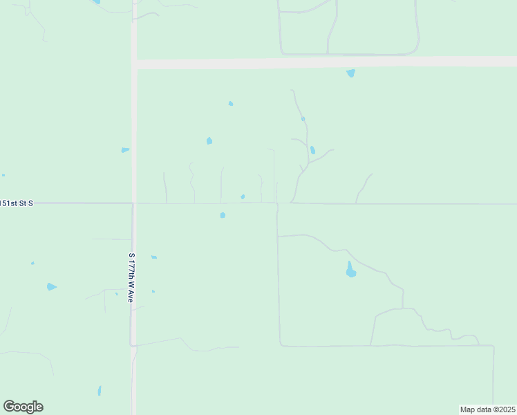 map of restaurants, bars, coffee shops, grocery stores, and more near 17100 West 151st Street South in Kellyville