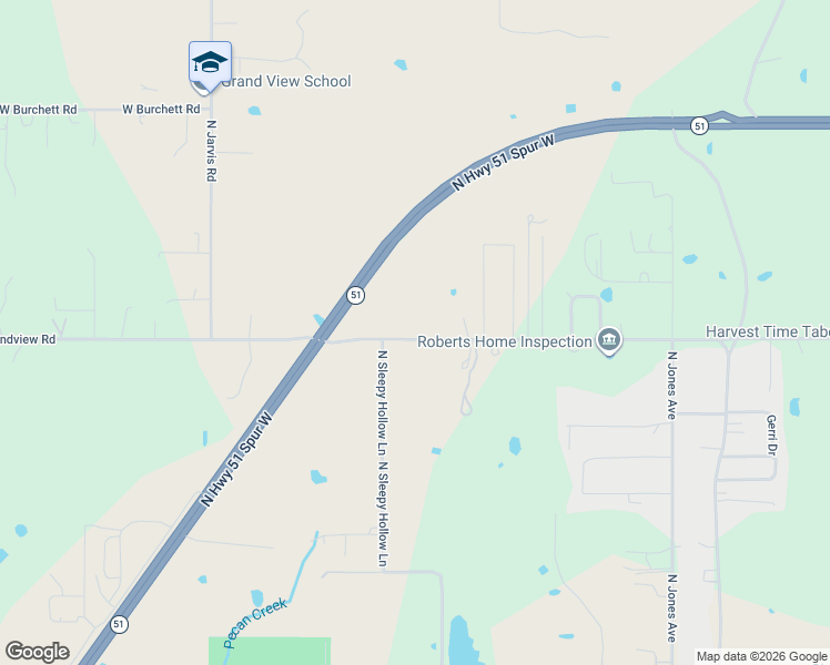 map of restaurants, bars, coffee shops, grocery stores, and more near in Tahlequah