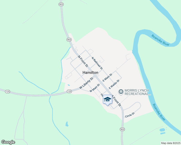 map of restaurants, bars, coffee shops, grocery stores, and more near in Hamilton