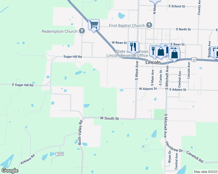 map of restaurants, bars, coffee shops, grocery stores, and more near 608 Stapleton Place in Lincoln
