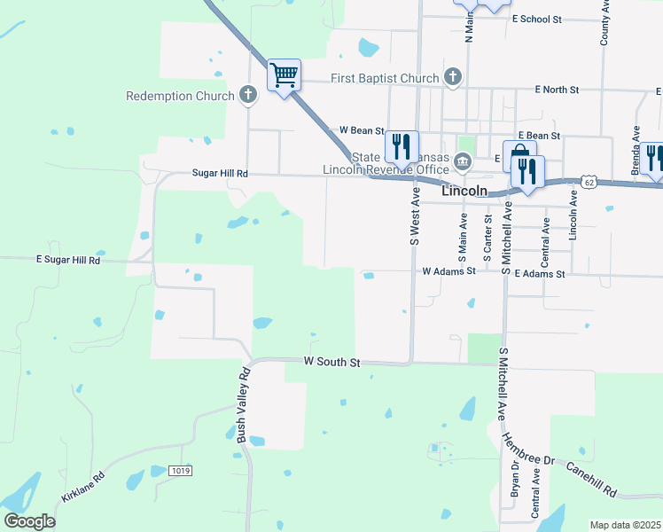 map of restaurants, bars, coffee shops, grocery stores, and more near 608 Stapleton Place in Lincoln