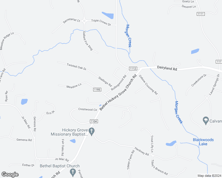 map of restaurants, bars, coffee shops, grocery stores, and more near 1010 Stallings Road in Chapel Hill