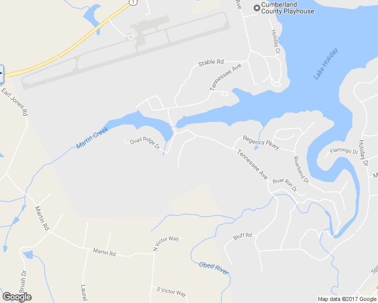 map of restaurants, bars, coffee shops, grocery stores, and more near 89 Cedar Ridge Ln in Crossville