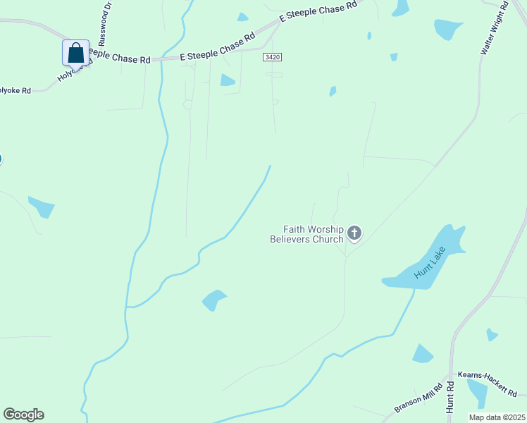 map of restaurants, bars, coffee shops, grocery stores, and more near 6406 Walter Wright Road in Pleasant Garden