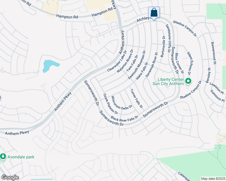map of restaurants, bars, coffee shops, grocery stores, and more near 2214 Sawtooth Mountain Drive in Henderson