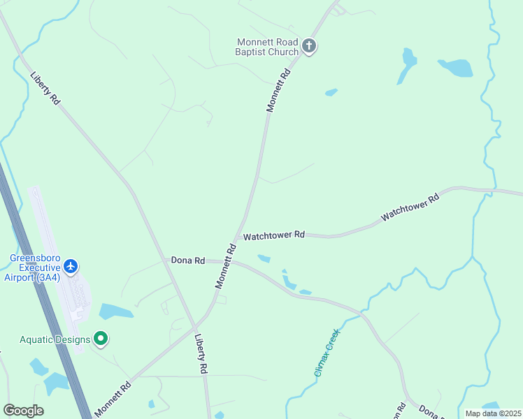 map of restaurants, bars, coffee shops, grocery stores, and more near 6137 Monnett Road in Julian