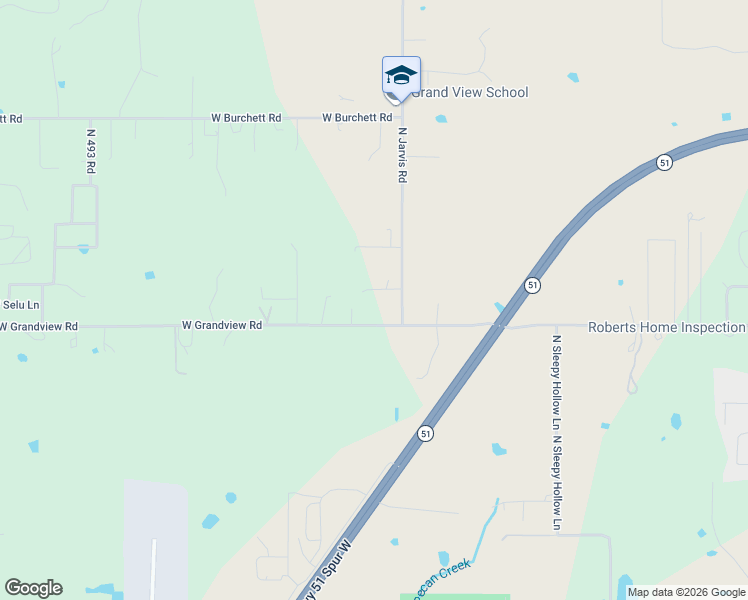 map of restaurants, bars, coffee shops, grocery stores, and more near 16901 West 737 Road in Tahlequah