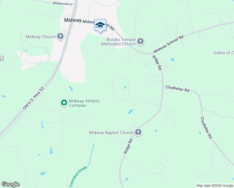 map of restaurants, bars, coffee shops, grocery stores, and more near 518 Ridgeway Lane in Lexington