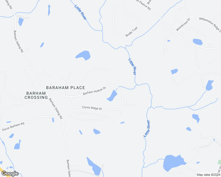 map of restaurants, bars, coffee shops, grocery stores, and more near 7336 Barham Hollow Drive in Wake Forest